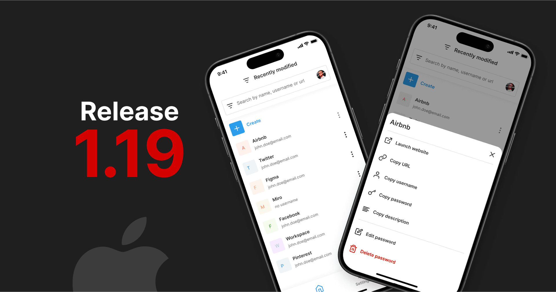 Passbolt iOS App 1.19.0: Enhanced Data Security and Validation